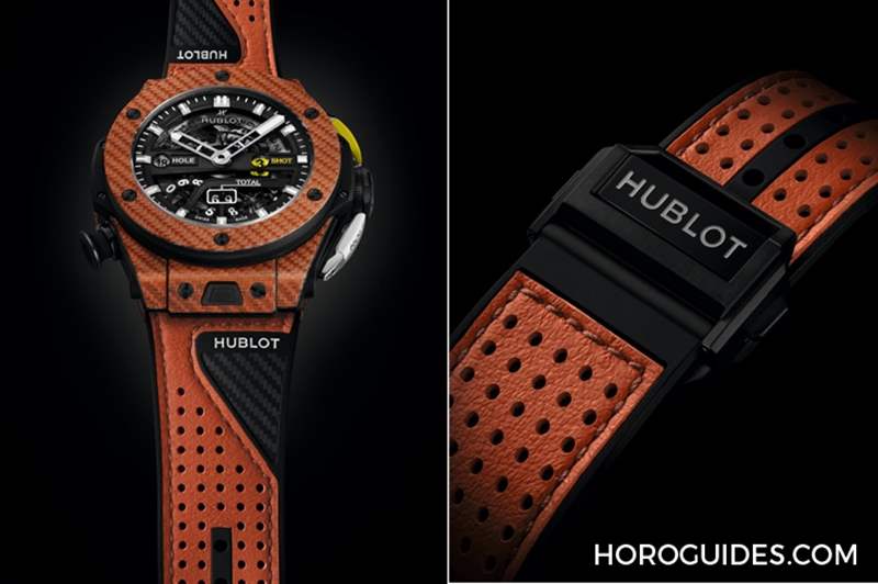 HUBLOT - 橘色、超輕量、可計桿數(shù)，Hublot Big Bang Unico高爾夫球表新色亮相