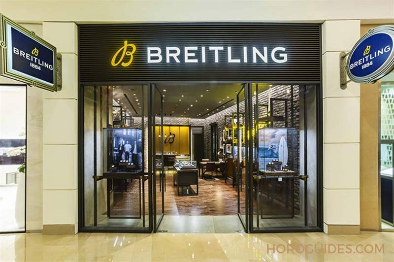 BREITLING - 百年靈臺北101專賣店試營運SuperOcean新表全新到貨