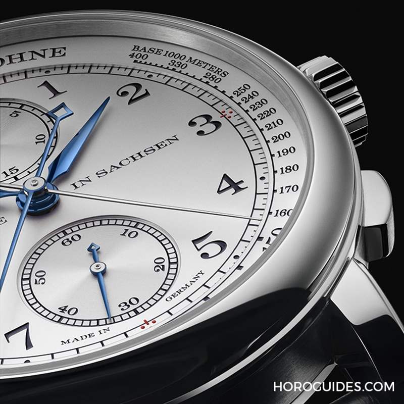 A. LANGE & S?HNE - 朗格1815 Rattrapante追針計時碼表尊貴鉑金呈現(xiàn)頂級工藝