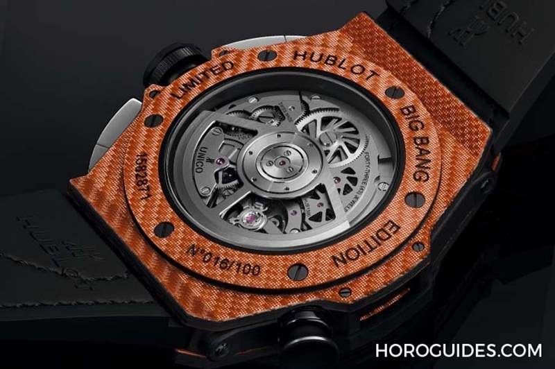 HUBLOT - 橘色、超輕量、可計桿數(shù)，Hublot Big Bang Unico高爾夫球表新色亮相