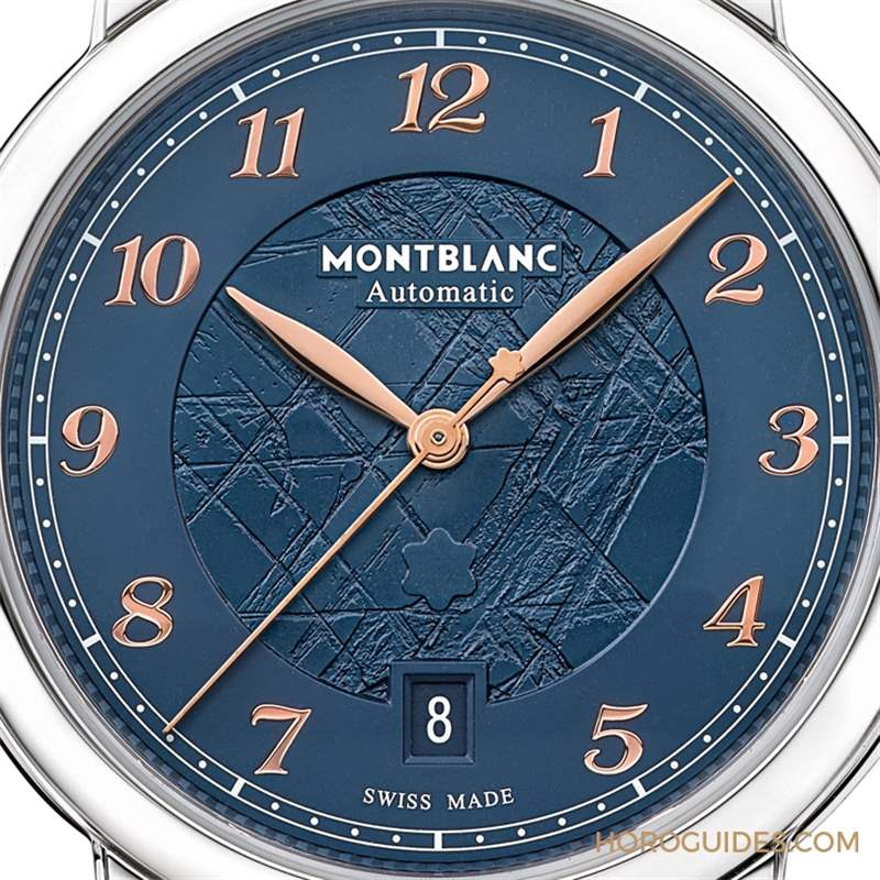 MONTBLANC - 冰川紋藍(lán)面，暮色下的白朗峰頂印象｜Montblanc明星傳承系列限量新作