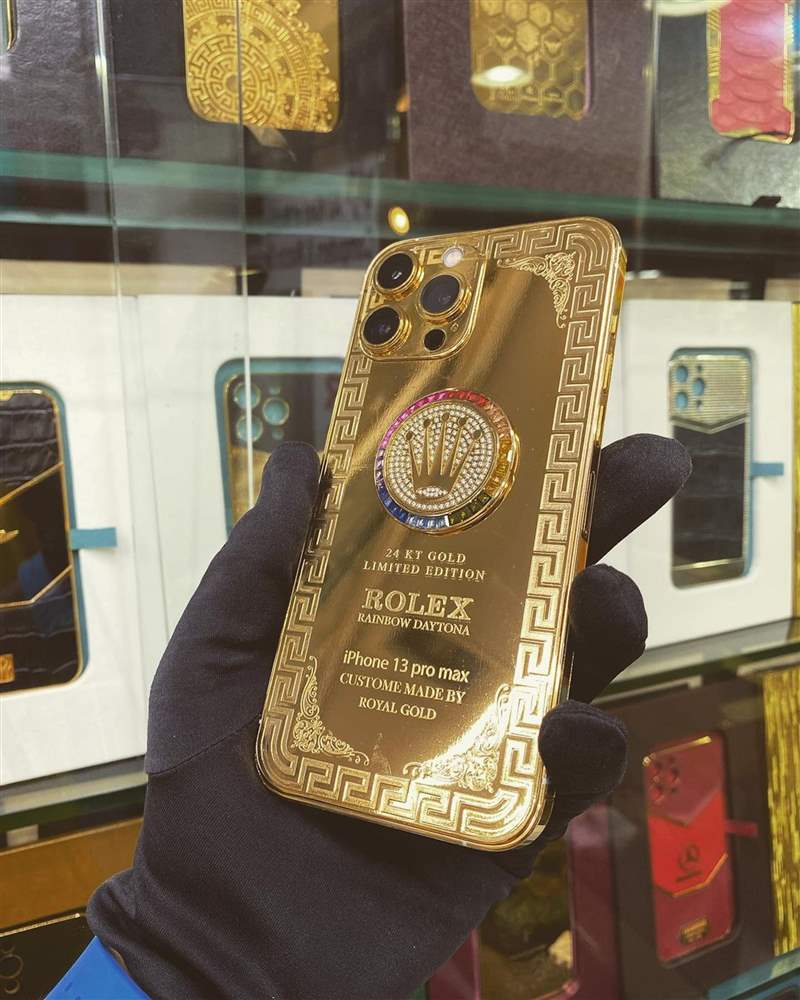 改裝Rolex 勞力士iPhone手機(jī)（IG@rg_phone_dxb）